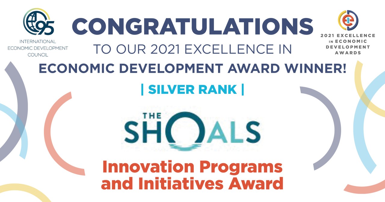 Shoals Economic Development Authority Receives Excellence in Economic Development Award from the International Economic Development Council